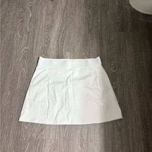 TNA White A-Line Mini Skirt